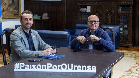 Fernando Su�rez y Jos� Manuel Baltar