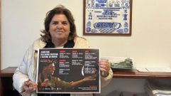 Caridad Gonz�lez, concejala de Cultura de Muros