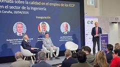 Imagen de la jornada celebrada ayer en A Coru�a