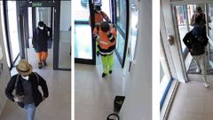 Las imgenes captadas por los bancos, como esta en un asalto en Vigo en el 2021, son siempre, junto a los testimonios de testigos, el inicio de cualquier investigacin.