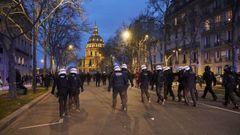 Protestas en Francia por la reforma de las pensiones