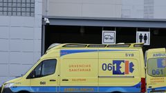Foto de archivo de una ambulancia del 061