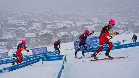 Oriol Cardona, oro ol�mpico en esprint en esqu� de monta�a