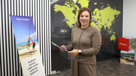 Sonia Dosil, de Boiro Travel, observa un creciente interés de las familias barbanzanas por disfrutar las Navidades en destinos con temperaturas veraniegas.