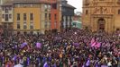 Las plazas asturianas, a reventar en el 8-M