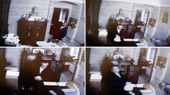 En los v�deos se ve a Casti�eiras entrar en el despacho del administrador y en ocasiones sacar una bolsa blanca con billetes