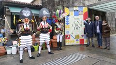 Presentaci�n del entroido en la Plaza de Abastos de Santiago
