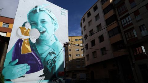 Mural en Ribeira