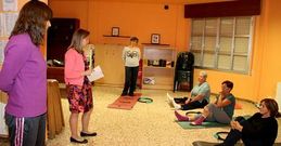 Paz P�rez Asorey clausur� en Prado un curso de Pilates del programa �Pensa en ti�.