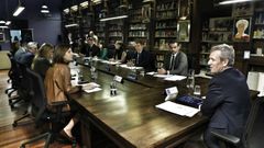El consello de la Xunta se celebr en la biblioteca del IES Celso Emilio Ferreiro de Celanova