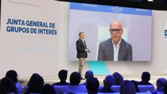 Baltar particip� por videoconferencia en la reuni�n de Agbar.