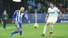 Paris Adot, a la izquierda, en un partido de la pasada temporada