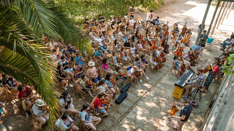 La isla de San Sim&oacute;n, en una imagen de archivo, es la sede del Encordass Fiddle Fest.