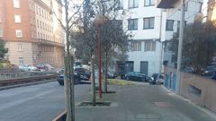 Polic�a Local por el centro de Ferrol