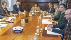 Reunin de la comisin ejecutiva del Consorcio de Santiago a finales de diciembre del 2024, la ltima celebrada