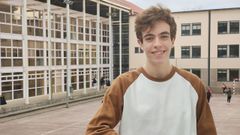 Artur V�zquez es alumno de 2� de bachiller del IES Pontepedri�a
