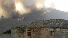 Incendio en Allariz