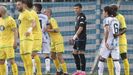 Alberto Snchez, en la portera del Dpor durante el partido del pasado sbado