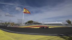 Imagen del trazado de Madring, que acoge este fin de semana el Gran Premio de Madrid de f�rmula 1.