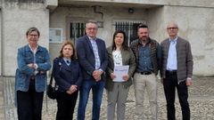 Los diputados de Ourense se trasaladaron hasta Trasmiras