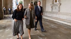 La ministra de Transportes, Movilidad y Agenda Urbana, Raquel S�nchez visit� este lunes A Coru�a