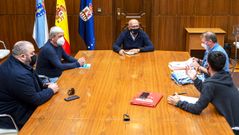 Reuni�n en la Diputaci�n de Ourense