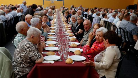 Comida de la tercera edad de Guitiriz