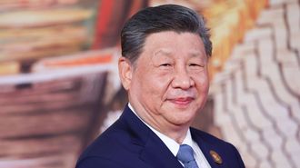 El presidente chino, Xi Jinping, durante la cumbre de los BRICS en la India