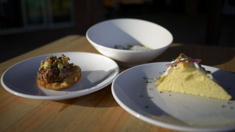 Platos elegidos para la ocasión por el cocinero Manu Rodríguez