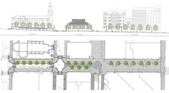 Las im�genes del proyecto | Recreaci�n de c�mo quedar� la calle Compostela una vez finalicen las obras de reforma y humanizaci�n