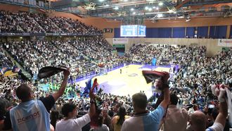 Imagen panor�mica del multiusos Fontes do Sar, que acoge esta edici�n de la Copa Galicia.