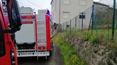 Los bomberos de O Carballi�o extinguieron el fuego