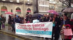 Padres y alumnos del colegio Monte dos Postes vuelven a pedir que se reparen sus deficiencias
