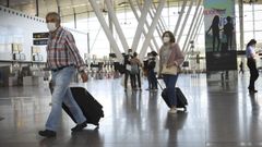 Imagen de archivo del aeropuerto de Lavacolla, en Santiago