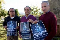 <span lang= es-es >Presentaci�n</span>. Antonio Rivera, tesorero; Jos� Santos, presidente, y Fernando Rivera, vocal, dieron a conocer la campa�a navide�a.