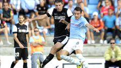 Celta-M&aacute;laga (0-1) de Primera el 18 de agosto del 2012