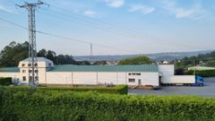 Matadero de Suministros Medina en Montellos, en el municipio coru��s de Betanzos