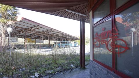 El actual estado de la estaci&oacute;n demuestra a&ntilde;os de abandono