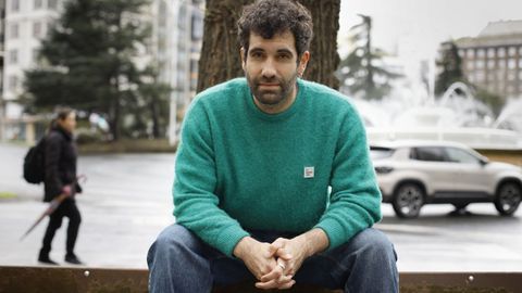 El actor Tamar Novas, en A Coru�a