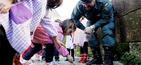 Los m�s peque�os de Muros aprendieron el curso pasado c�mo trabaja el Seprona.