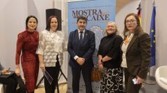 La delegaci�n camari�ana, junto al delegado del Gobierno en Galicia