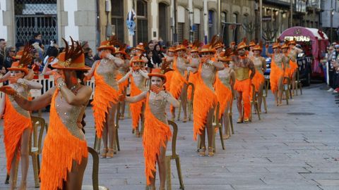 Desfile del s�bado de pi�ata en Celanova