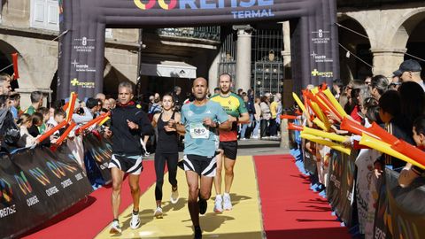 Carrera solidaria de la Guardia Civil en Ourense.