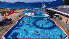 Instalaciones del camping de Baiona