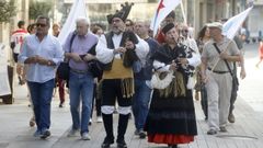 Imaxe de arquivo da celebracin do Da da Galiza Mrtir en Ribeira.