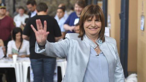 Patricia Bullrich, futura ministra de Seguridad de Argentina.