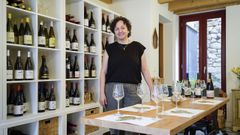 Iria Otero abri� la vinoteca y sala de catas B�goa Vinos en Ribadavia