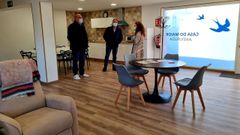 Interior de Casa Anduri�a, en Meir�s, en la visita realizada por el alcalde el mi�rcoles