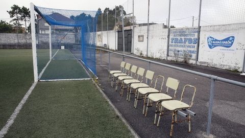 Imaxe do campo de San Miguel de Deiro no ver�n do ano 2023