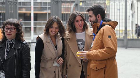 Irene Montero portando una camiseta homenaje aAudre Lorde con el lema tu silencio no te proteger, la pasada semana en el Congreso.